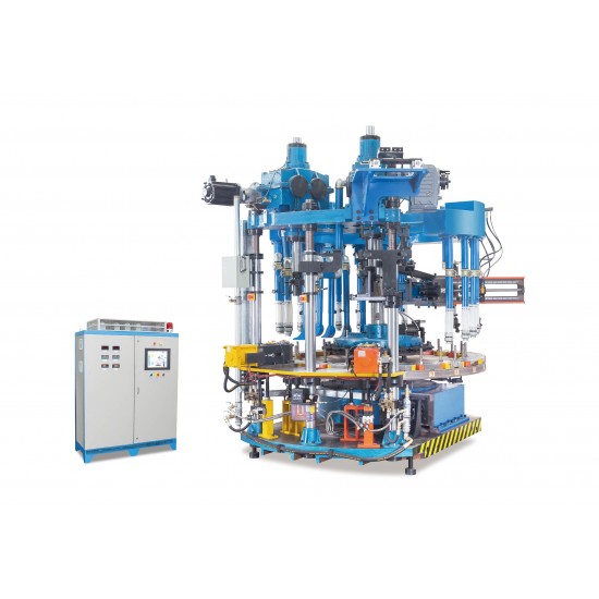 24工位全自動雙沖開模伺服沖壓壓機