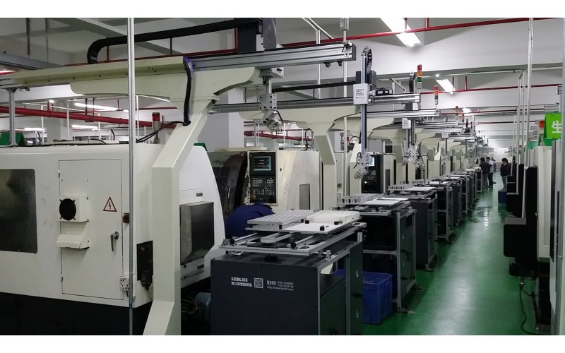 公司生產車間 ——立式加工中心